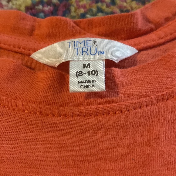 Coral ruffled tank - Picture 2 of 2